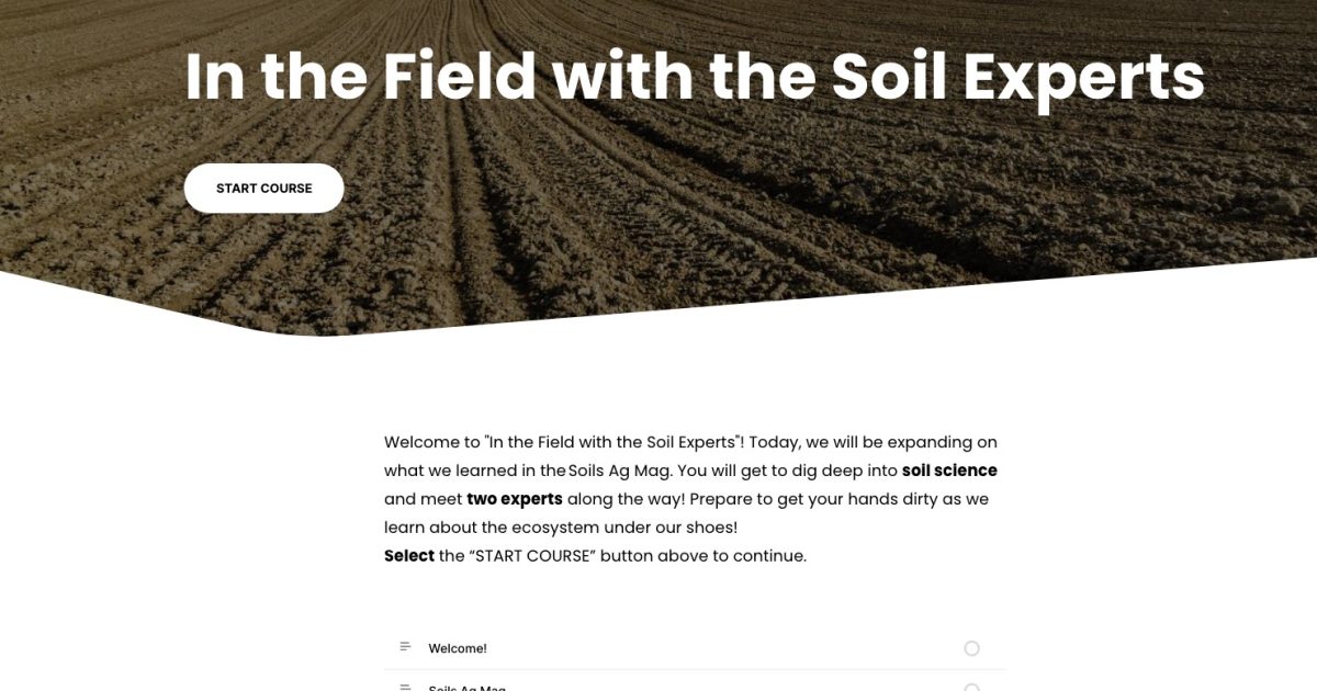 In The Field e-Learning Module | American Farm Bureau Foundation for ...